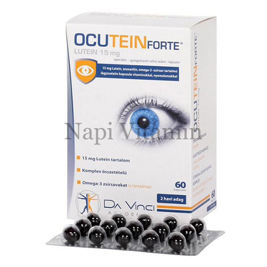 Ocutein Lutein Forte 15 mg kapszula 60x